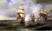 unknow artist Seascape, boats, ships and warships. 140 oil painting picture wholesale